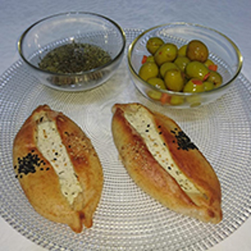 Picture of Millet Manakish With Light Labneh & Thyme  