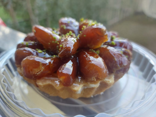 صورة تارت البلح دخن